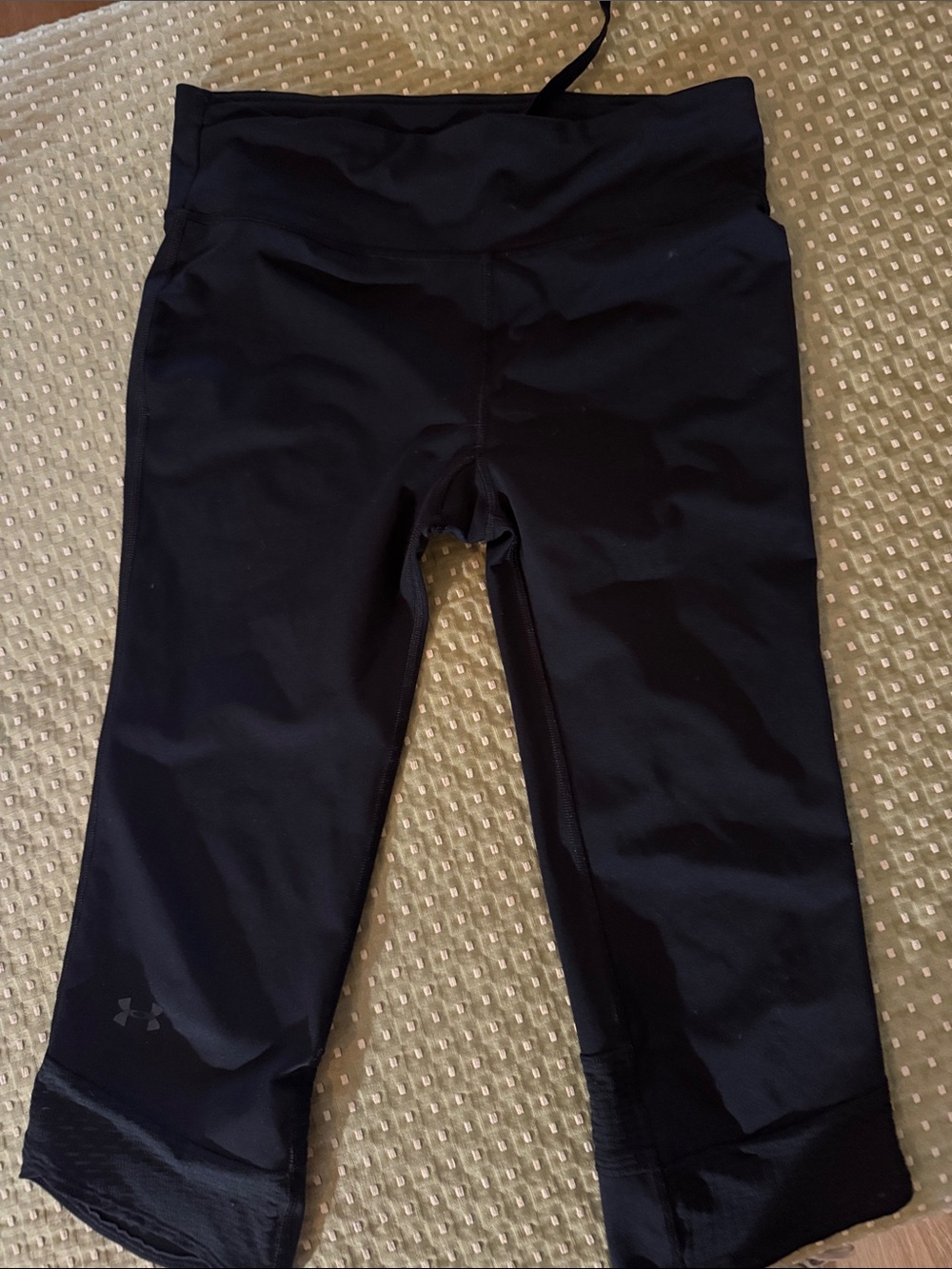 Under Armour Kids Black Capri Leggings